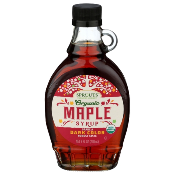 Sprouts Organic Grade A Maple Syrup Dark Same-Day Delivery or