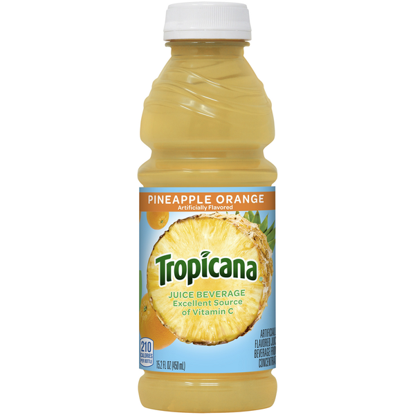 Tropicana Pineapple Orange Naturally and Artificially Flavored Juice  Beverage ( fl oz) Delivery or Pickup Near Me - Instacart