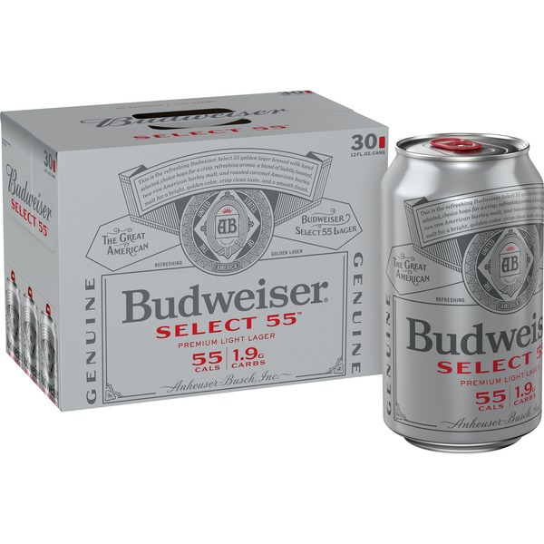 Bud Select 55 Light Beer (12 fl oz) from Walmart Instacart