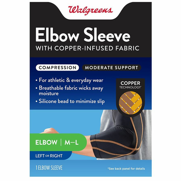 Walgreens Walgreens Copper Elbow Sleeve SameDay Delivery Instacart