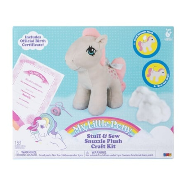 RMS My Little Pony Stuff & Sew Snuzzle Plush Craft Kit Set