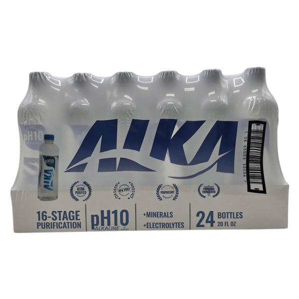 Alka Alkaline Water, 20 fl oz, 24 -count