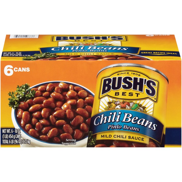 Bush's Best Pinto Beans in a Mild Chili Sauce (16 oz) Instacart