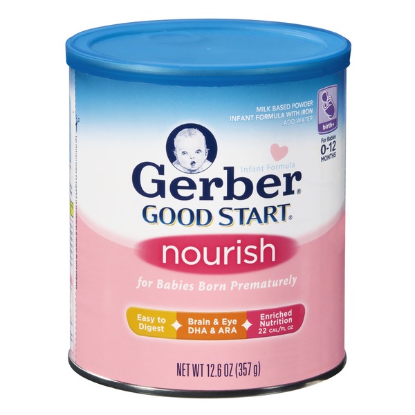 gerber premature formula