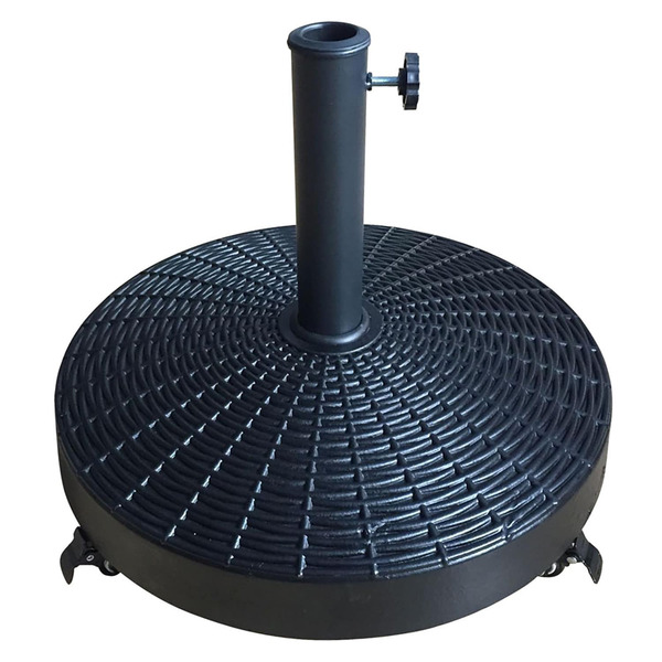 Style Selections 50-lb Black Patio Umbrella Base