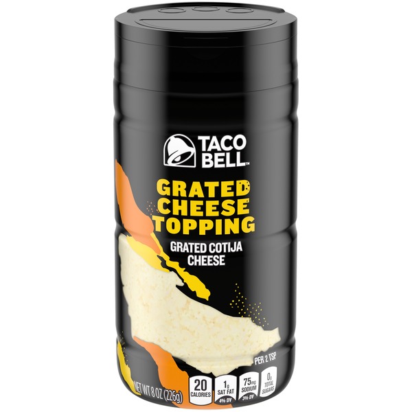 Taco Bell Natural Cheese Grated Cotija Shaker (8 oz) Instacart