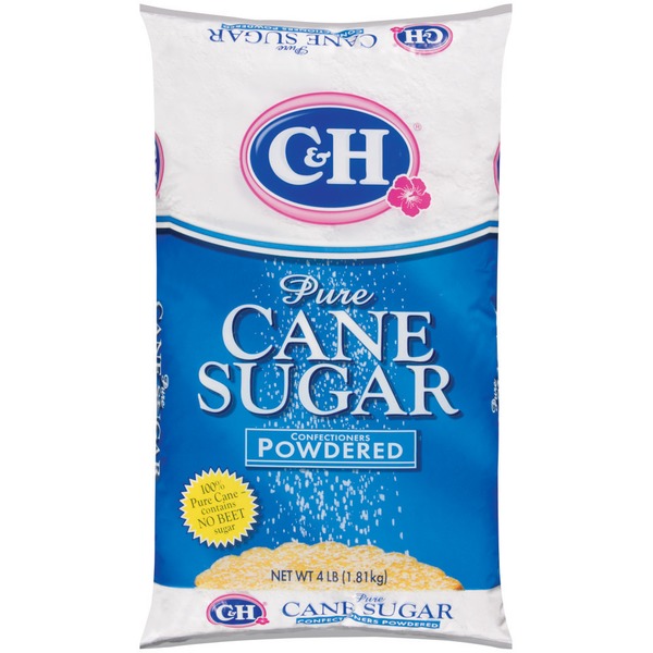 C&H Confectioners Pure Cane with Cornstarch C&H Confectioners Sugar