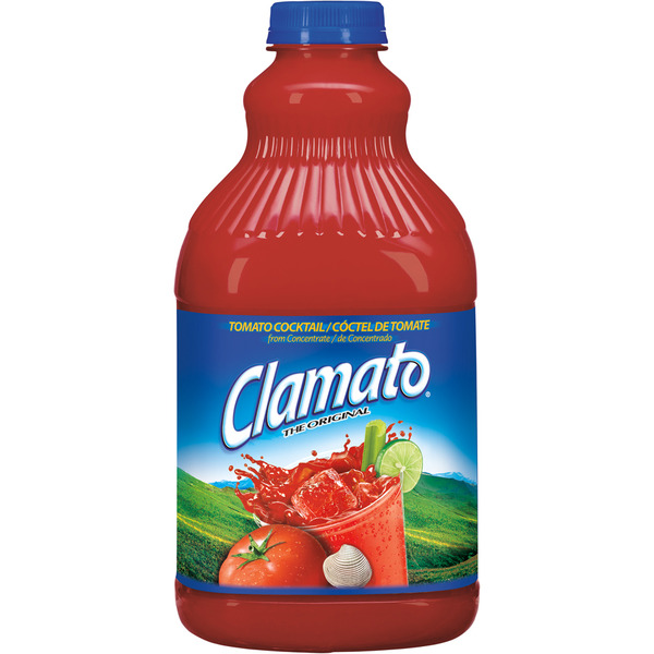 Mott's Clamato Juice - 8/64 oz plastic bottle