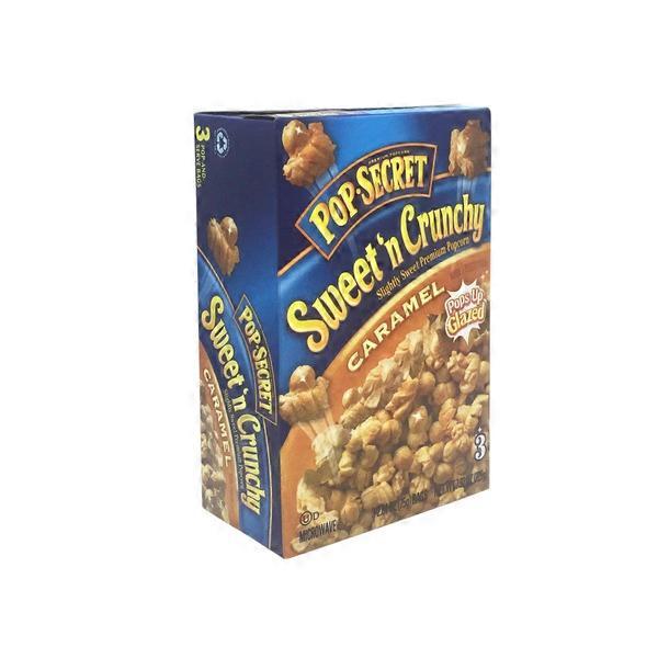 Pop Secret Caramel Sweet & Crunchy Microwave Popcorn (7.92 oz) Instacart