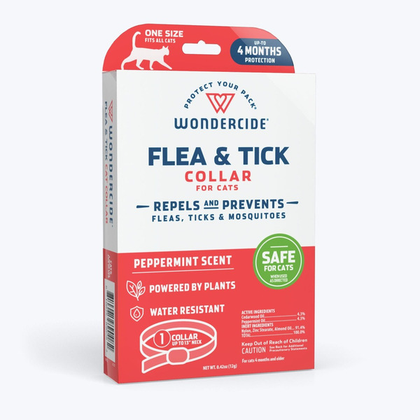 Wondercide Peppermint Flea & Tick Cat Collar