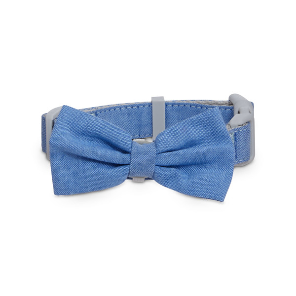 Good 2Go Small Chambray Fashion Dog Collar