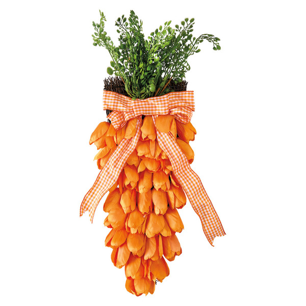 KIRKTON HOUSE Easter Wreath - Carrot Same-Day Delivery or Pickup