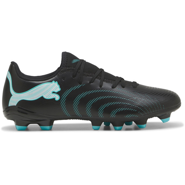 PUMA Future 9 Play FG/AG Soccer Cleats, Size M7.5/W9.0, Medium/D - Black/Green
