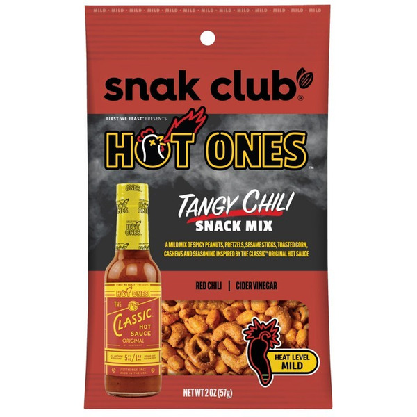 Snak Club Hot Ones, Tangy Chili Snack Mix