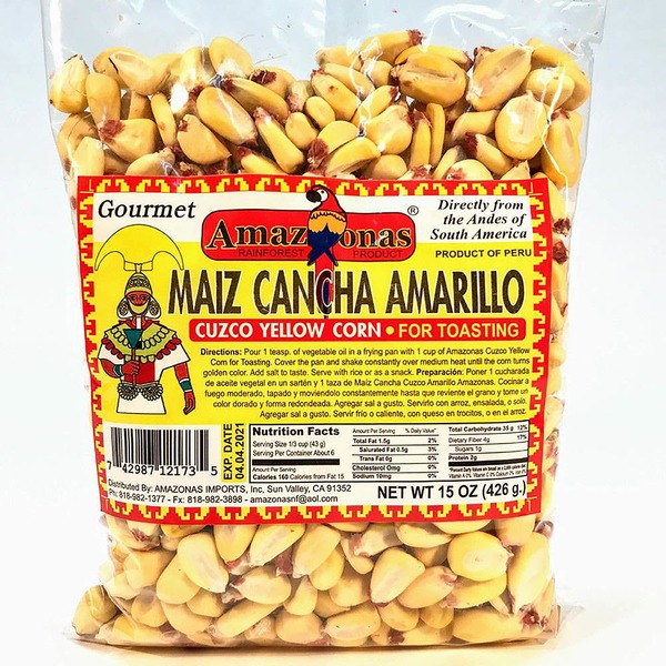 Amazonas Yellow Corn For Toasting