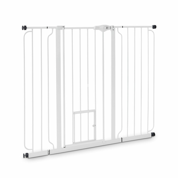 Every Yay Extra Tall Pet Gate With Small Pet Door