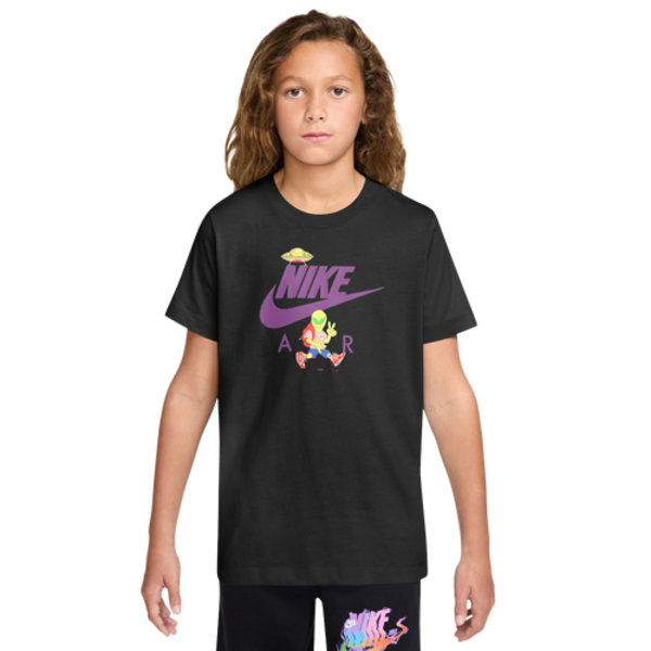 Nike Boys' Alien Graphic T-Shirt, S - Black/Multi