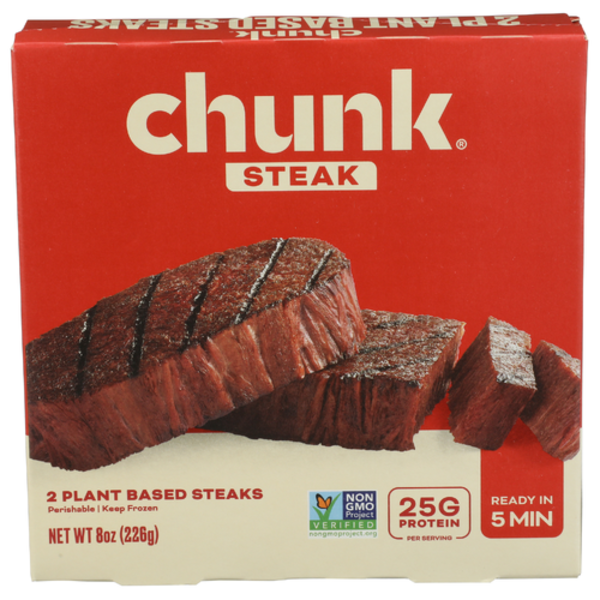 Chunk Foods Plant Based Steaks 2 Pack