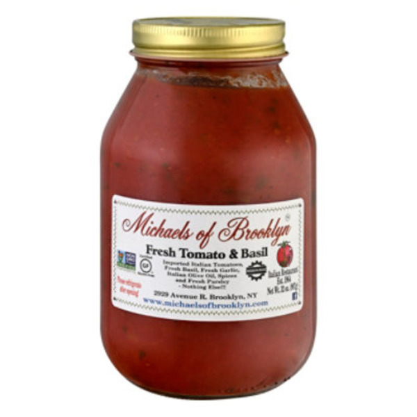 Michael’s of Brooklyn Tomato & Basil, Fresh