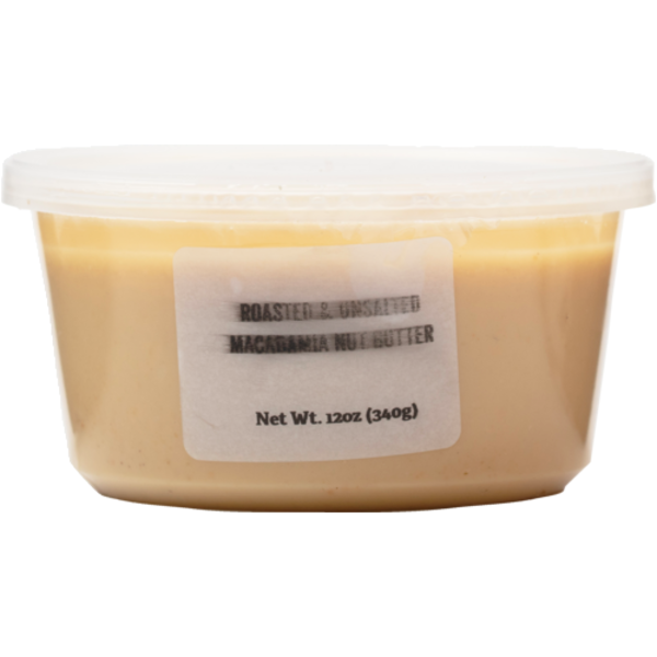 Roasted & Unsalted Macadamia Nut Butter