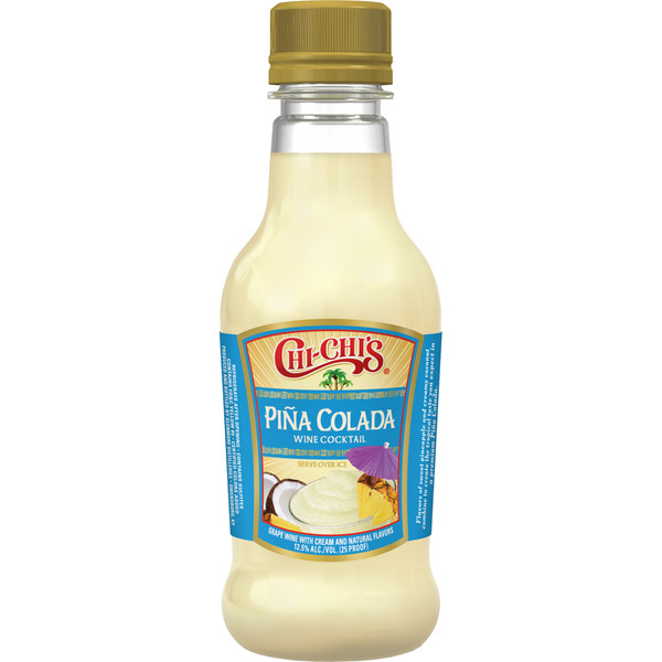 Chi-Chi's Wine-Based Pina Colada Wine Cocktail 187ml 25 Proof Same