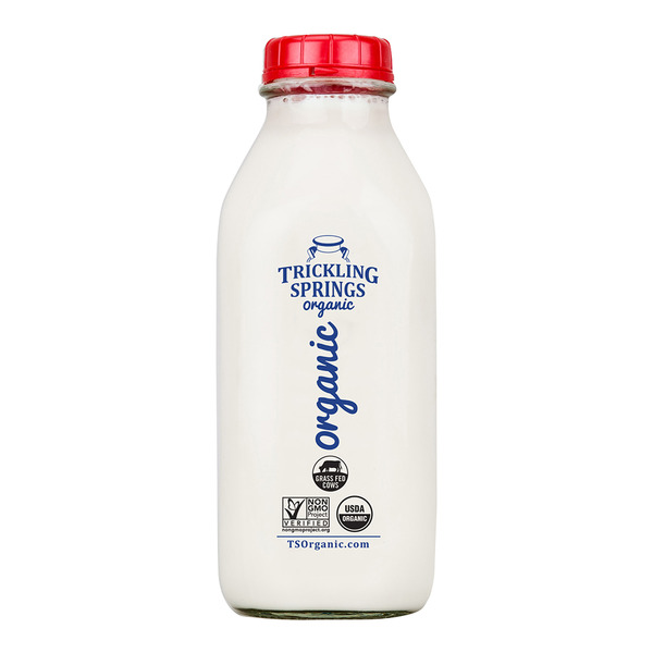 Trickling Springs Organic Whole Milk