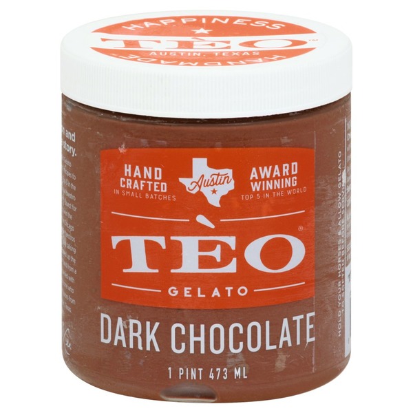 Teo Gelato, Dark Chocolate (1 pt) Instacart