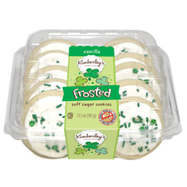 Kimberley's Bakeshoppe Vanilla Frosted Soft Sugar Cookies
