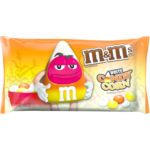 M&M's Halloween White Candy Corn Chocolate Candy Same-Day Delivery