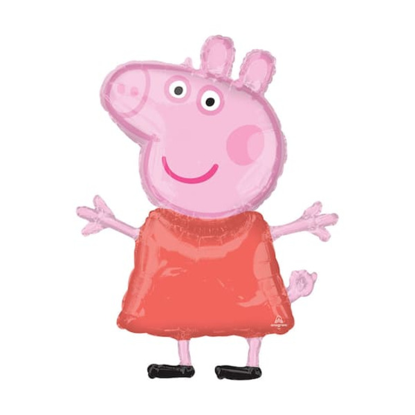 Anagram INFLATED SuperShape 32" Peppa Pig Foil Balloon