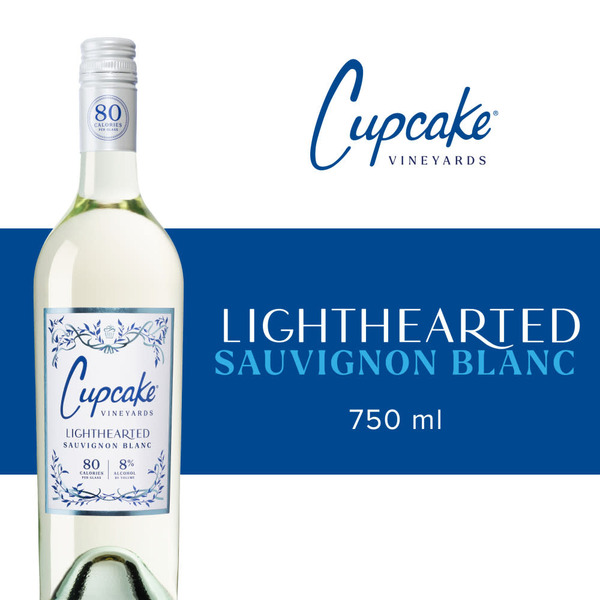 Cupcake Vineyards Light Hearted 80 Calories per 5 Oz Sauvignon