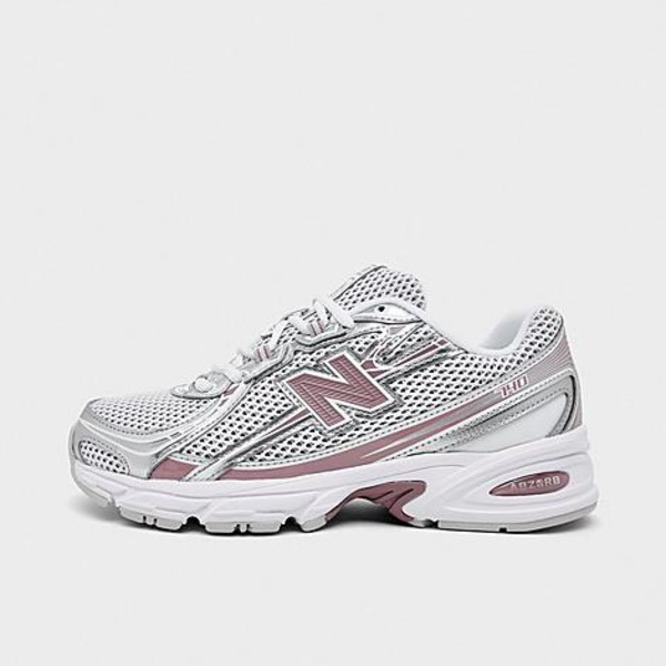 New Balance Women's 740 Casual Shoes, Size 8.5 - Cream/Rust