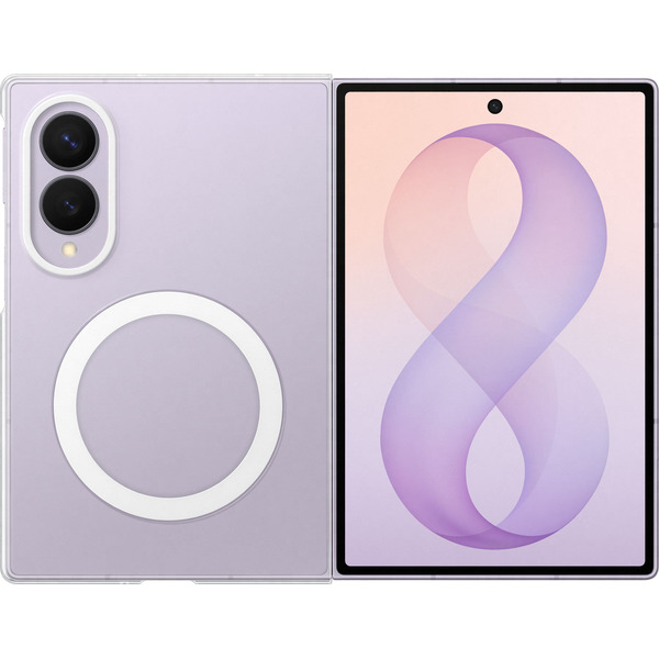 Samsung Galaxy Z Fold8 Clear Magnetic Case - Transparent