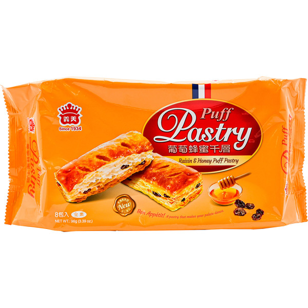 I-Mei Raisin & Honey Puff Pastry