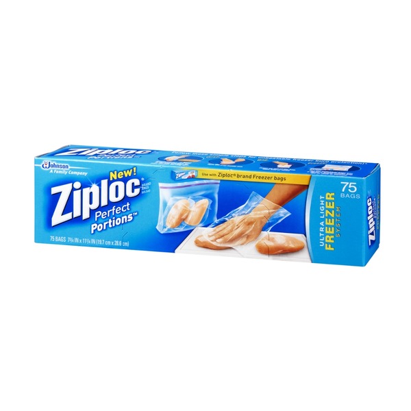 Ziploc Perfect Portions Ultra Light Freezer Bags 75 CT (75 ct) from