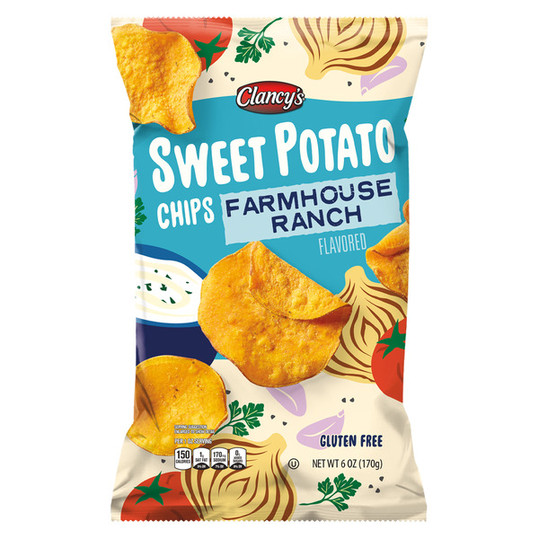 Clancy's Farmhouse Ranch Flavored Sweet Potato Chips Same-Day Delivery ...