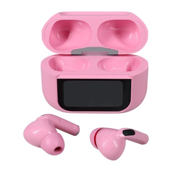 Bass Jaxx ANC True Wireless Earbuds with Smart Case - Pink