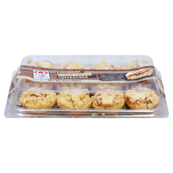 Café Valley Bakery Coffeecake, Cinnamon Cream Cheese