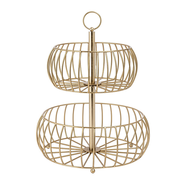 Overandback 2 Tier Basket