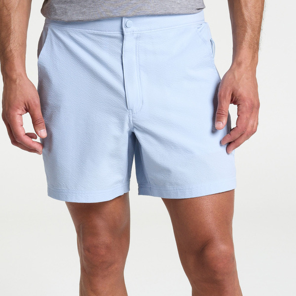 VRST Men's 6" Resort Short, L - Light Blue