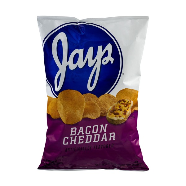 Jays Potato Chips Bacon Cheddar (9.5 oz) Instacart