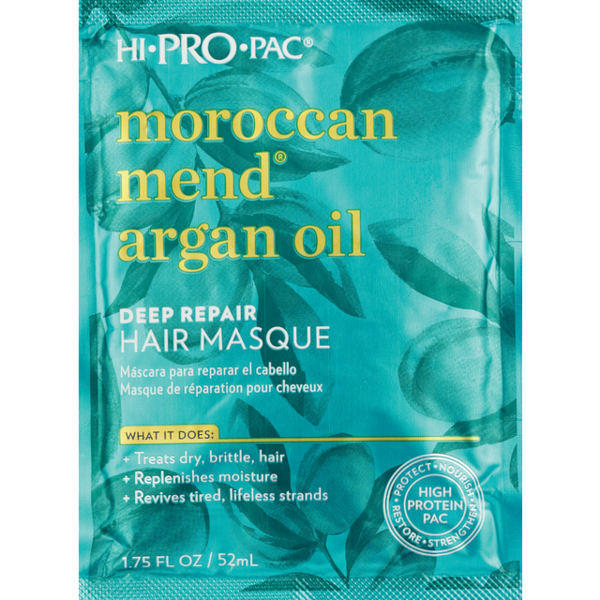 Hi Pro Pac Deep Repair Hair Masque Moroccan Mend Argan Oil 1 75