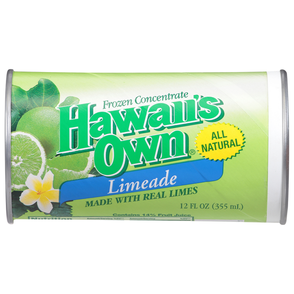 Hawaii’s Own Limeade, Natural