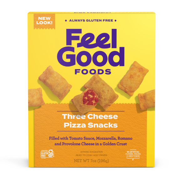 Feel Good Foods Gluten Free, Three Cheese Pizza Bites Same-Day