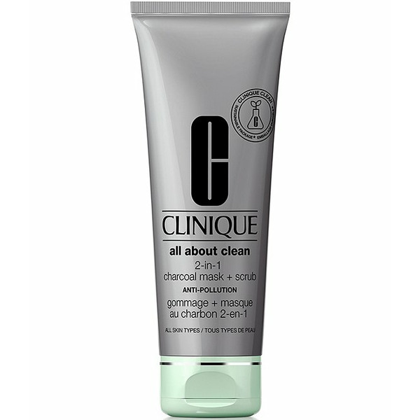 Clinique All About Clean? 2-in-1 Charcoal Face Mask  Scrub