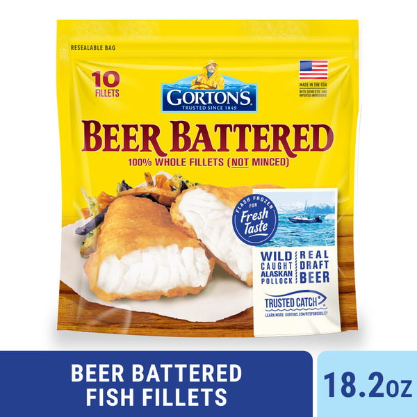 Gorton's Beer Battered Crispy Fillets