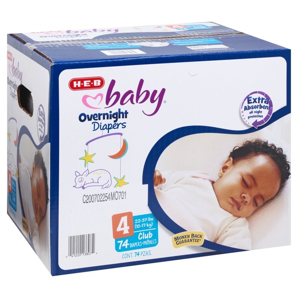 heb size 4 diapers