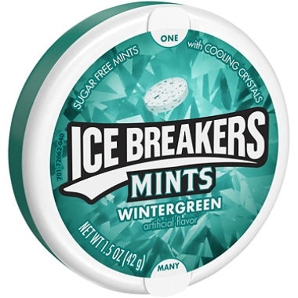 Ice Breakers - Wintergreen Mints - 8/1.6 oz
