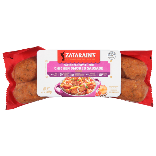 Zatarain's Sausage, Chicken Smoked, Caribbean Style Jerk Same-Day