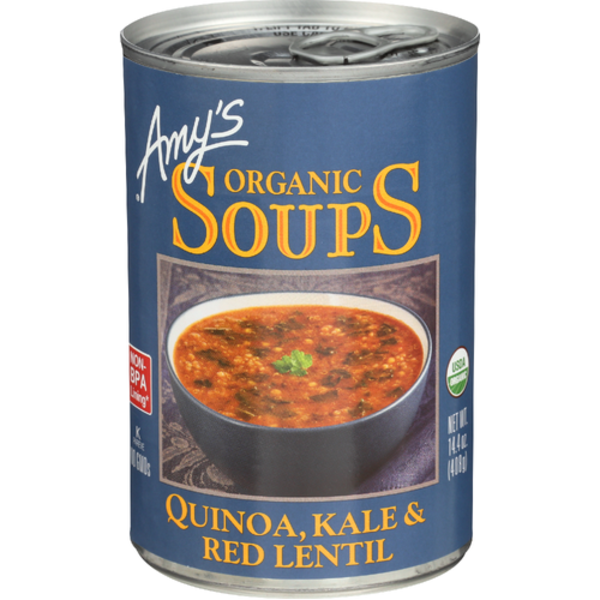 Amy's Organic Quinoa, Kale & Red Lentil Soup